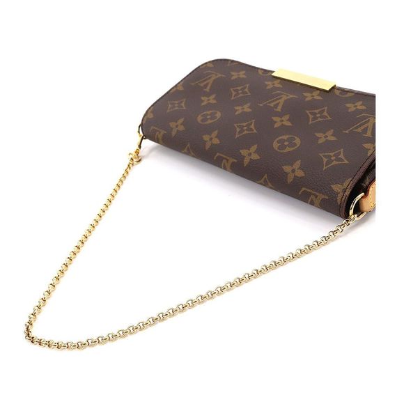 Louis Vuitton Monogram Favorite PM Shoulder Bag Brown - Picture 5 of 9